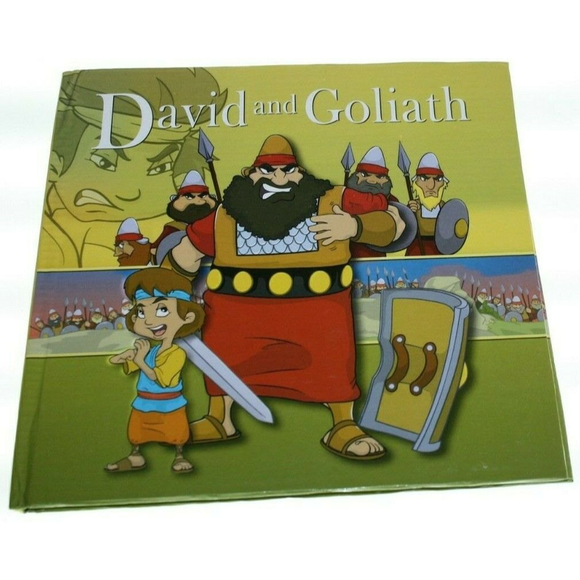 3/$15 David and Goliath Hardcover Book by Creative Kids 2008 - Picture 1 of 4